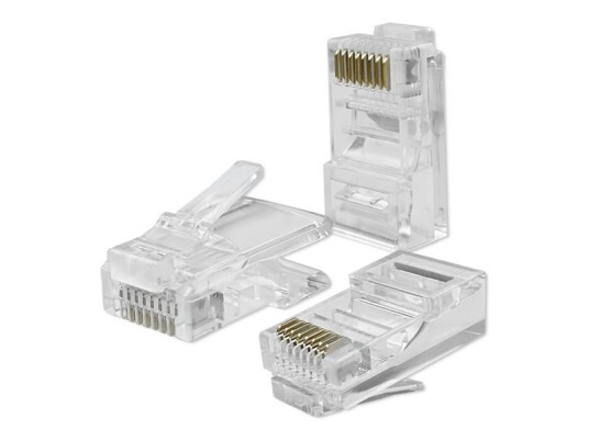 Qoltec Nettverkkontakt Rj-45 Hann Utp Cat 6 Sølv En Pakke 100