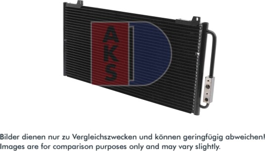 Kondensator, klimaanlegg AKS DASIS 372010N