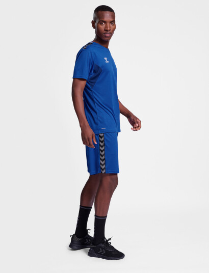 Hummel Hmlauthentic Pl Shorts - Blue - XXL Hummel Hmlauthentic Pl Shorts - Blue - XXL