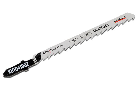 Blad Til Stikksag 100 x 4 mm Tre