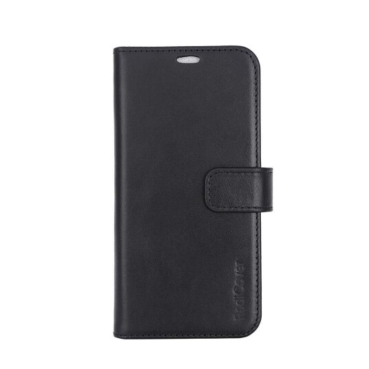 RADICOVER 2in1 Anti Radiation RFID 3 kort MagS iPhone 15 Pro Black Leather