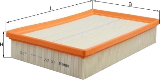 Luftfilter KNECHT LX 927 Luftfilter KNECHT LX 927
