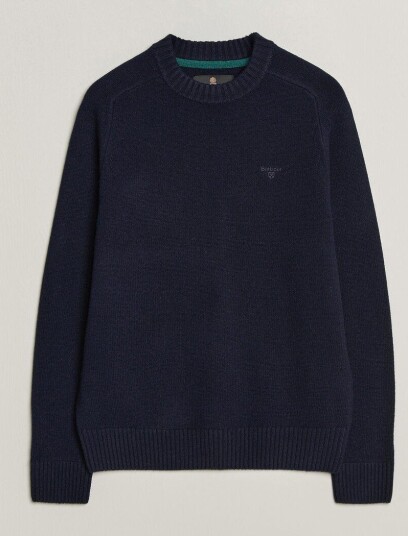 Barbour Lifestyle Newtown Lambswool Crewneck Navy
