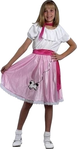 Rubies 50Er Pige Kostume Rubies 50Er Pige Kostume