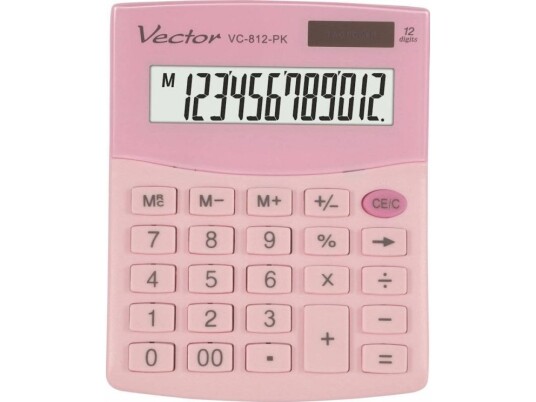Kalkulator Vector Smart 3724 Kav Vc-812 Pk Kalkulator Vector Smart 3724 Kav Vc-812 Pk