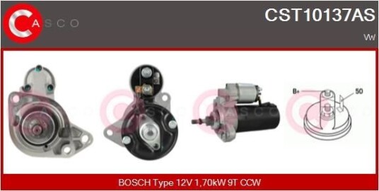 Starter CASCO CST10137AS Starter CASCO CST10137AS