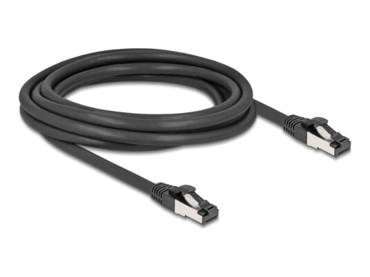 Delock Koblingskabel Rj-45 Hann Til Rj-45 Hann 3 M 6 Mm S/Ftp Pimf Cat 8.1 Halogenfri Up To 40 Gbps Data Transfer Rate Uten Hindringer FormstĂžpt Svart Delock Koblingskabel Rj-45 Hann Til Rj-45 Hann 3 M 6 Mm S/Ftp Pimf Cat 8.1 Halogenfri Up To 40 Gbps Data Transfer Rate Uten Hindringer FormstĂžpt Svart