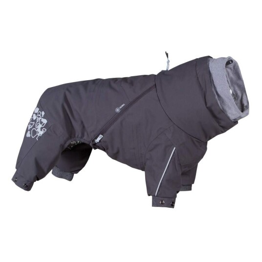 Hurtta Extreme Hundedress Svart 65M - Vinteroverall til Hund Hurtta Extreme Hundedress Svart 65M - Vinteroverall til Hund