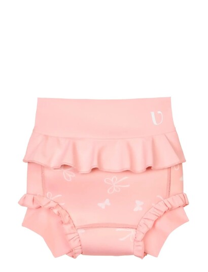 Vanilla Copenhagen Blebadebukser Neopren   Butterfly & Bow   Pink   1 2Y
