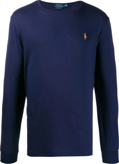 Polo Ralph Lauren Custom Slim Fit Soft Cotton T-Shirt - Navy - XL Polo Ralph Lauren Custom Slim Fit Soft Cotton T-Shirt - Navy - XL