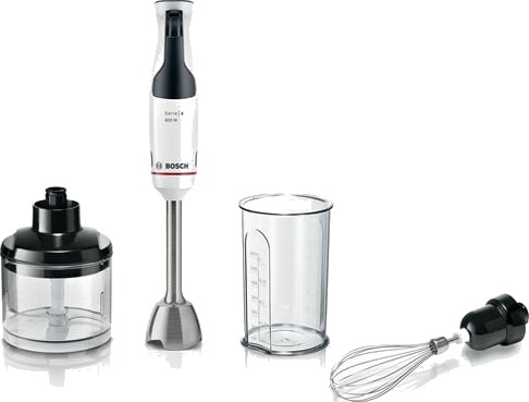 Bosch MSM4W221 ErgoMaster Stavmikser-sett - 600W - Hvit
