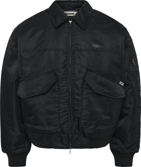 Woodbird Wbosamu Bomber Jacket   BLACK   XS