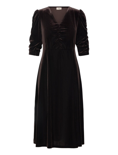 Jumperfabriken Kali Dress Brown M Jumperfabriken Kali Dress Brown M