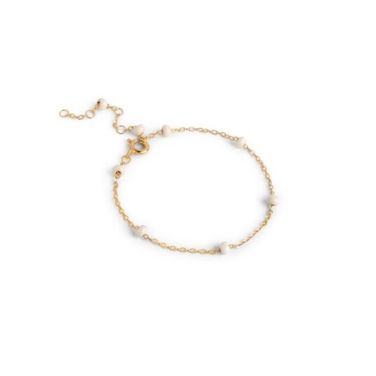 Enamel Copenhagen Lola Bold Bracelet Daisy Gullfarge 170 mm