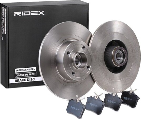 Bremseskiver og klosser RIDEX 3405B1401