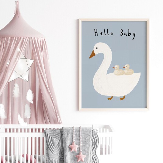 Plakat Hei Baby Svane