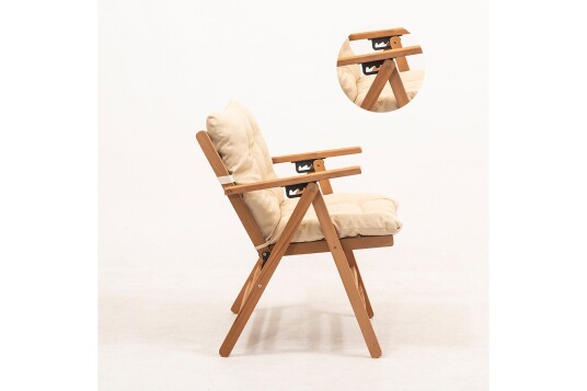 Skammel Narwani Cream/Naturell