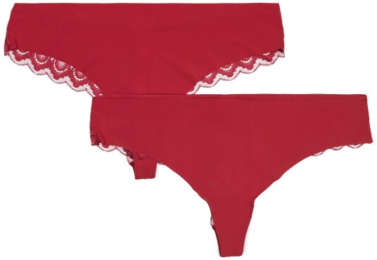 Milki String 2-pack Wine Red XL