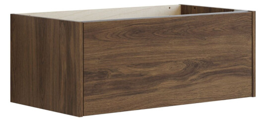 Dansani Inzo Classic Glatt Servantskap 1 Skuff B60 120xh32xd44cm Brun eik / 80cm