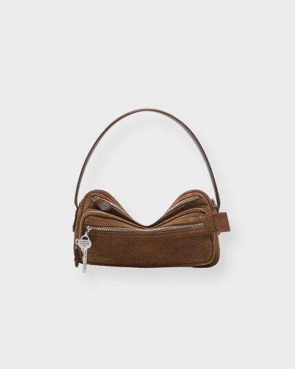 Acne Studios Dame Vesker Brun ONE SIZE,