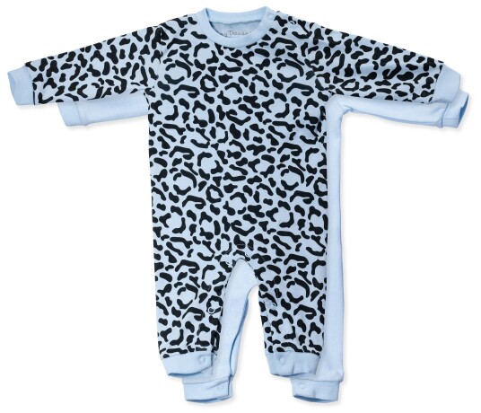 Tiny Treasure Maxime Jumpsuit 2-pack Baby Blue 68 Tiny Treasure Maxime Jumpsuit 2-pack Baby Blue 68
