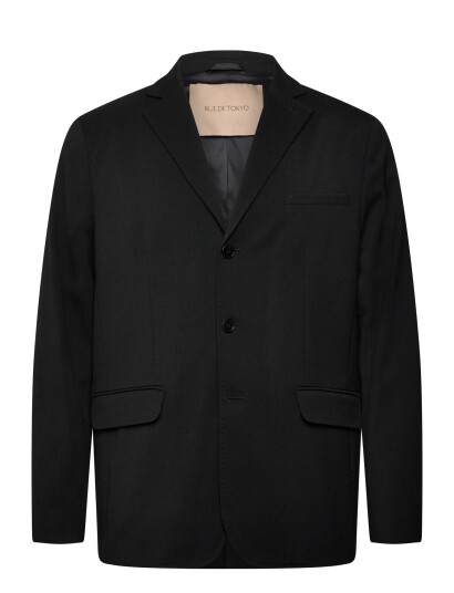 Rue de Tokyo Caspian Japan Wool Blend Black XL Rue de Tokyo Caspian Japan Wool Blend Black XL