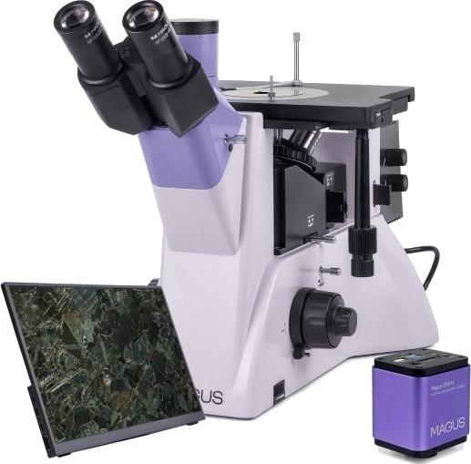 Magus Metal Vd700 Bd Lcd Metallurgisk Invertert Digitalmikroskop