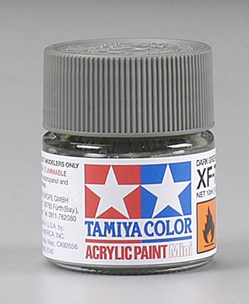 Tamiya 81773 Acrylic Mini XF-73 Green JGSDF 1/3 oz