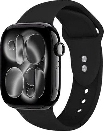 CRONG Liquid - Apple Watch Band 44/45/46/49 mm Black