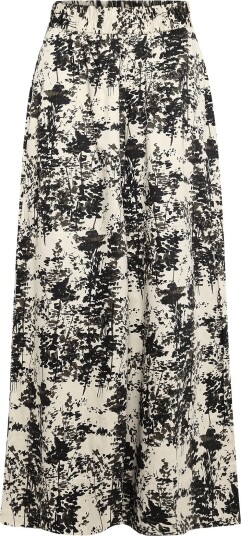 Soaked Slnaelle Printed Pants Cream L