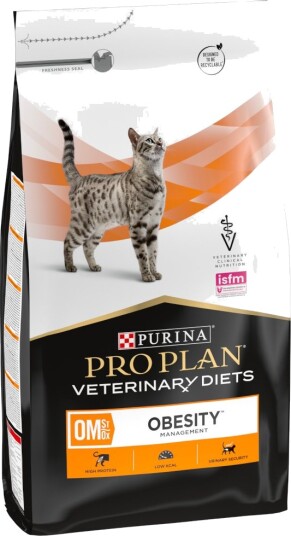 Purina Pro Plan Veterinary Diets Tørrfôr Veterinary Diets Feline Om Obesity Management 2 X 5 kg