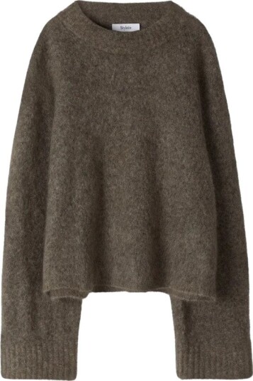 Stylein Niclas Short Sweater - Brown - XS