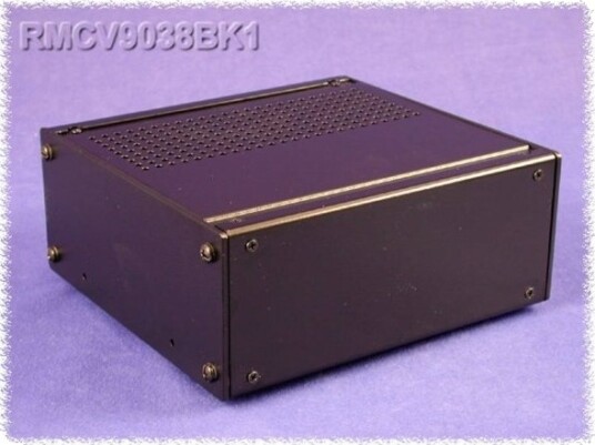 Hammond Electronics RMCV9058BK1 216 × 203 × 109 mm Aluminium Svart Kabinett