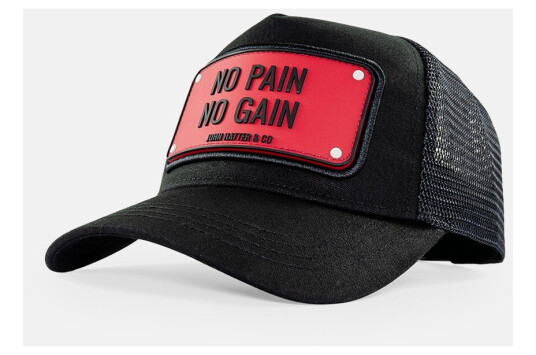 John Hatter No Pain No Gain Black Onesize Capser John Hatter No Pain No Gain Black Onesize Capser