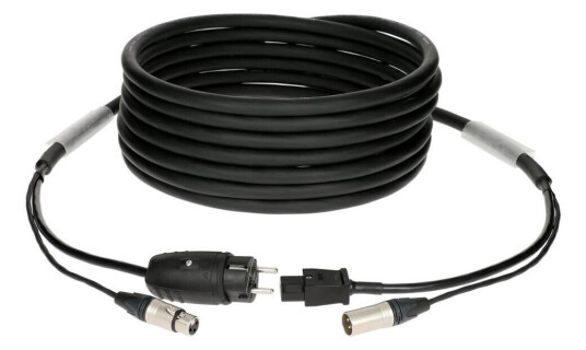 Klotz H1a33ni010 Hybrid Xlrf-Schuko --> Xlrm-Iec 10 M