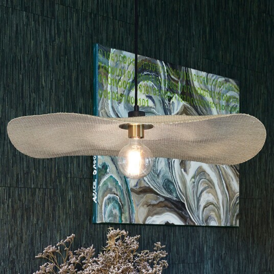 MARKET SET Rivage M hengelampe 1 lags Ø 68 cm   Stue Beige