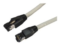 MicroConnect - Koblingskabel - RJ-45 (hann) til RJ-45 (hann) - 7.5 m - S/FTP - CAT 8.1 - halogenfri, uten hindringer - grå