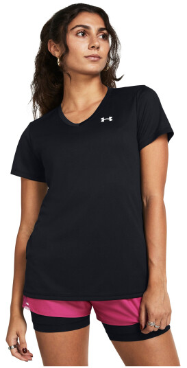 Under Armour Women's Tech SSV- Solid Black S, Black