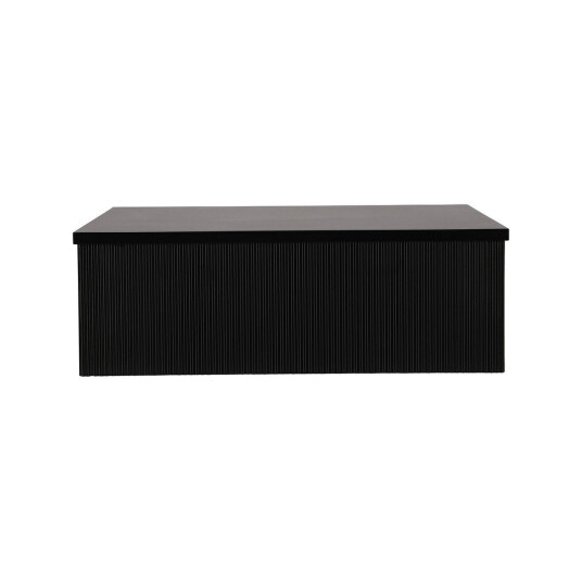 Venture Design Lenox salongbord Svart 90 x 90 cm Venture Design Lenox salongbord Svart 90 x 90 cm