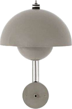 &Tradition Flowerpot VP8 Vegglampe - grå beige &Tradition Flowerpot VP8 Vegglampe - grå beige