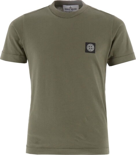 Stone Island T skjorte Olive Green Stone Island 14 år 164 T skjorte Grønn