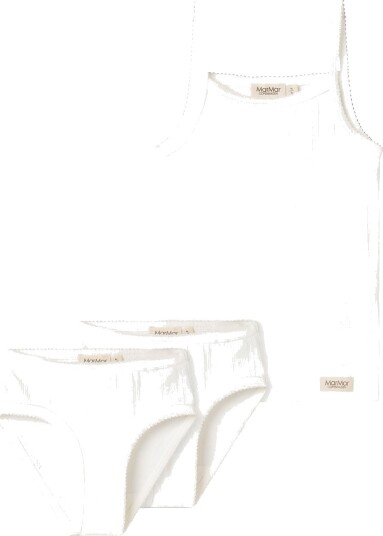 MarMar Copenhagen Underwear Set White 116/122