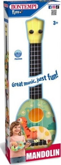 Bontempi Ukulele For Barn 44 cm 4 Strenger Fra 3 År