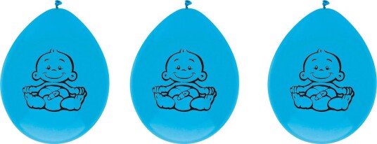 Haza Original Babyballonger 30 cm 6 stk Haza Original Babyballonger 30 cm 6 stk