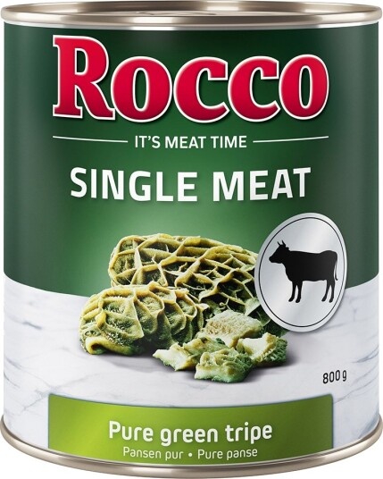 Rocco Våtfôr Single Meat Vom 12 X 800 G