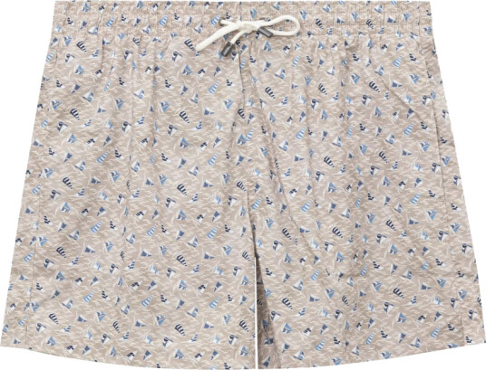 Canali Herre Svømmetøy Beige S,