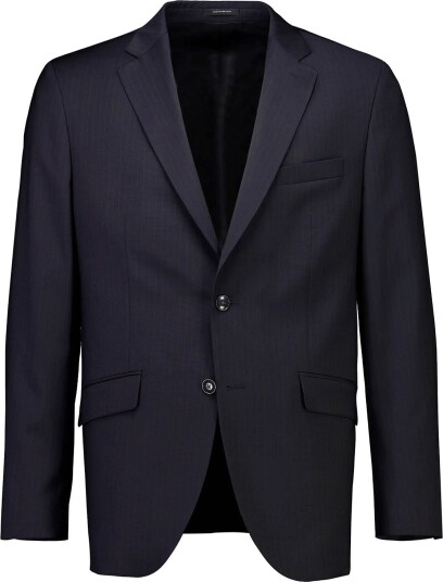 Lindbergh Black Technical Striped Blazer Combi Su Navy 48