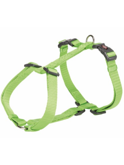 Trixie Premium H-Harness L: 6087 cm/25 mm Green