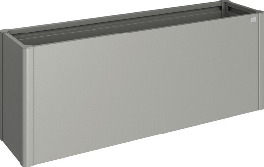 BIOHORT HØYBED 2 X 0,5, KVARTSGRÅ METALLIC