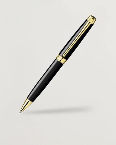 Caran d'Ache Caran d' Ache Léman Ballpoint Pen Ebony Black/Gold Plated